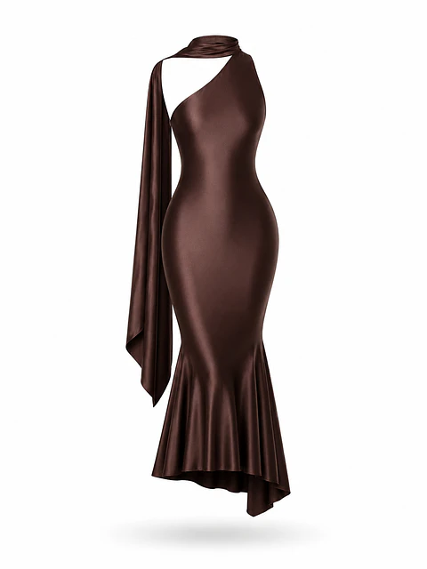 VESTIDO NAY SATIN