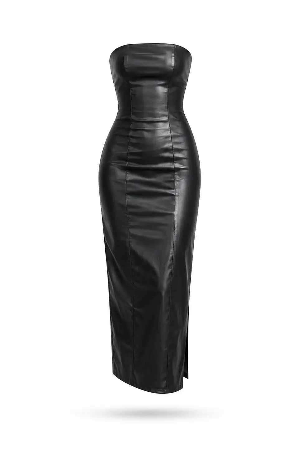 VESTIDO ESTRAPLE LARGO 1