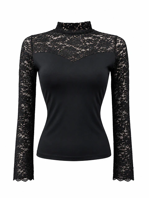 BLUSA ENCAJE SUSANA