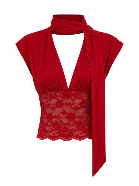 BLUSA VERO ENCAJE