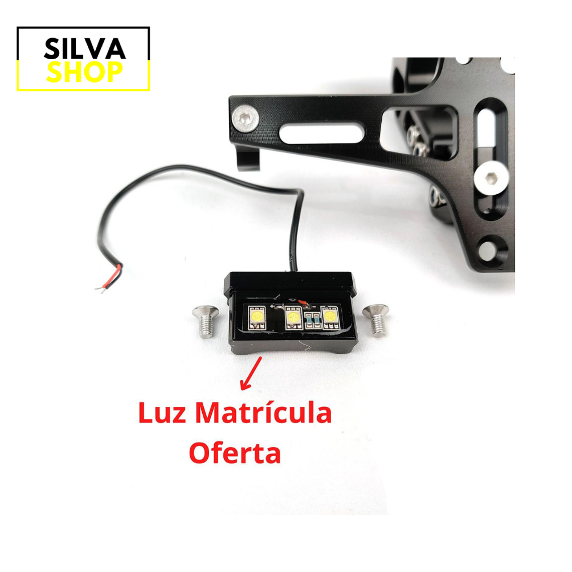 Universal Short Plate Support for Motorcycle 2