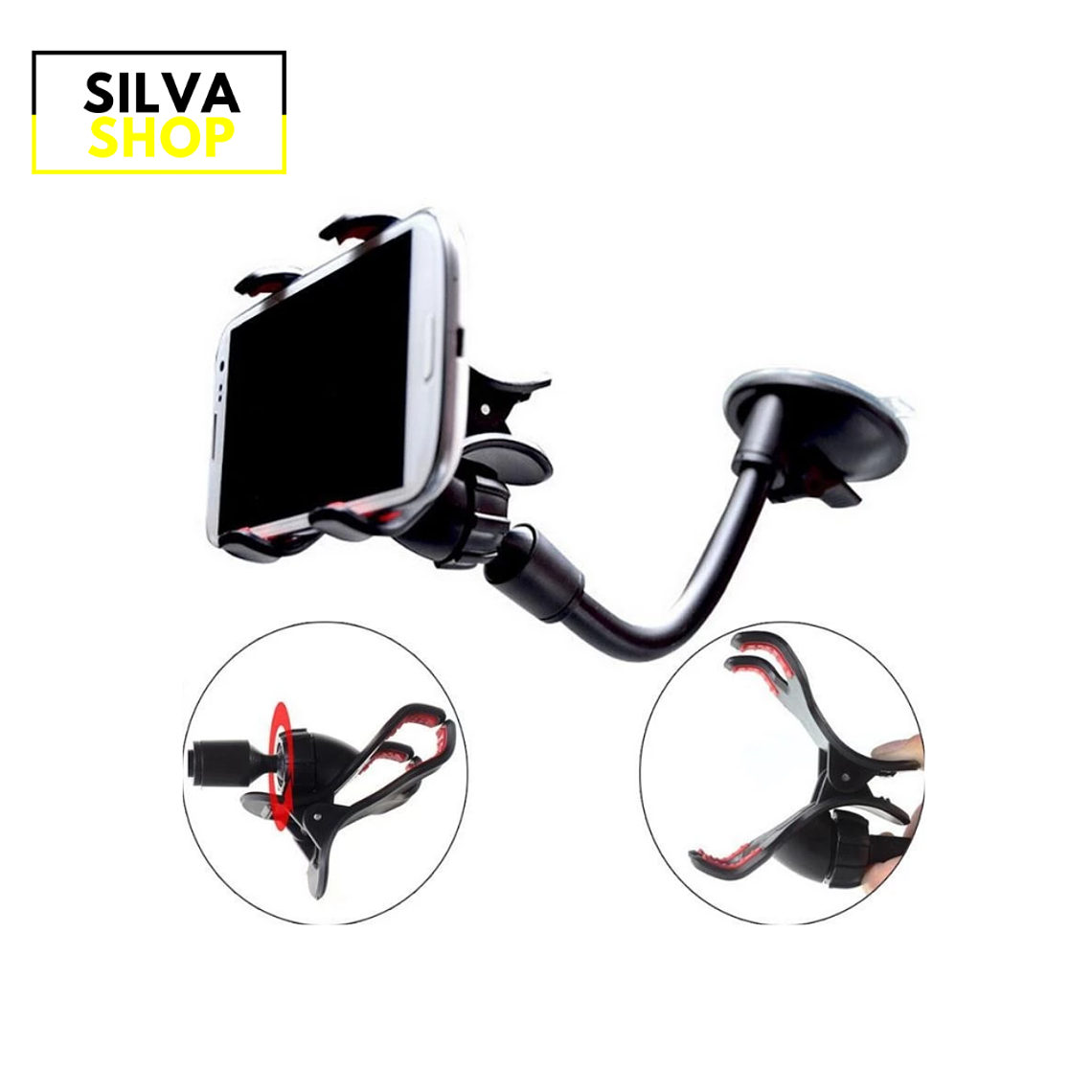 Soporte para celular de vidrio 1