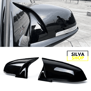 Capas Espelhos BMW Preto Brilhante