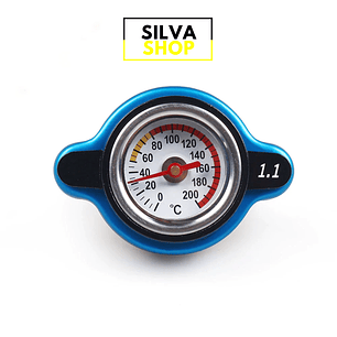 Cover with Temperature Gauge for Motorcycle