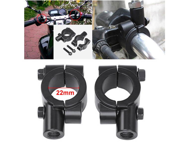 Mirror Support for M8 Handlebars 3