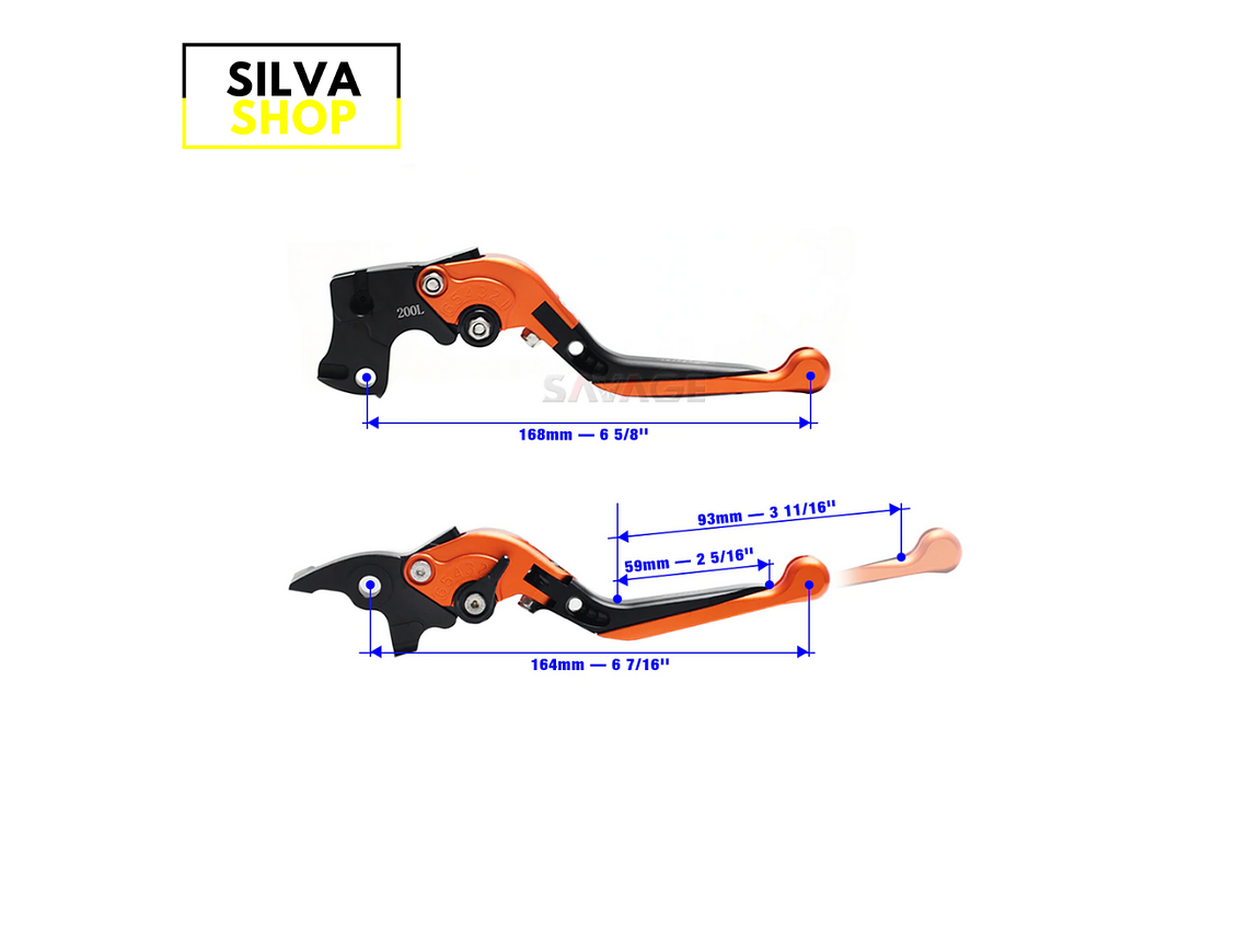 Manetes KTM Duke 125 390 3