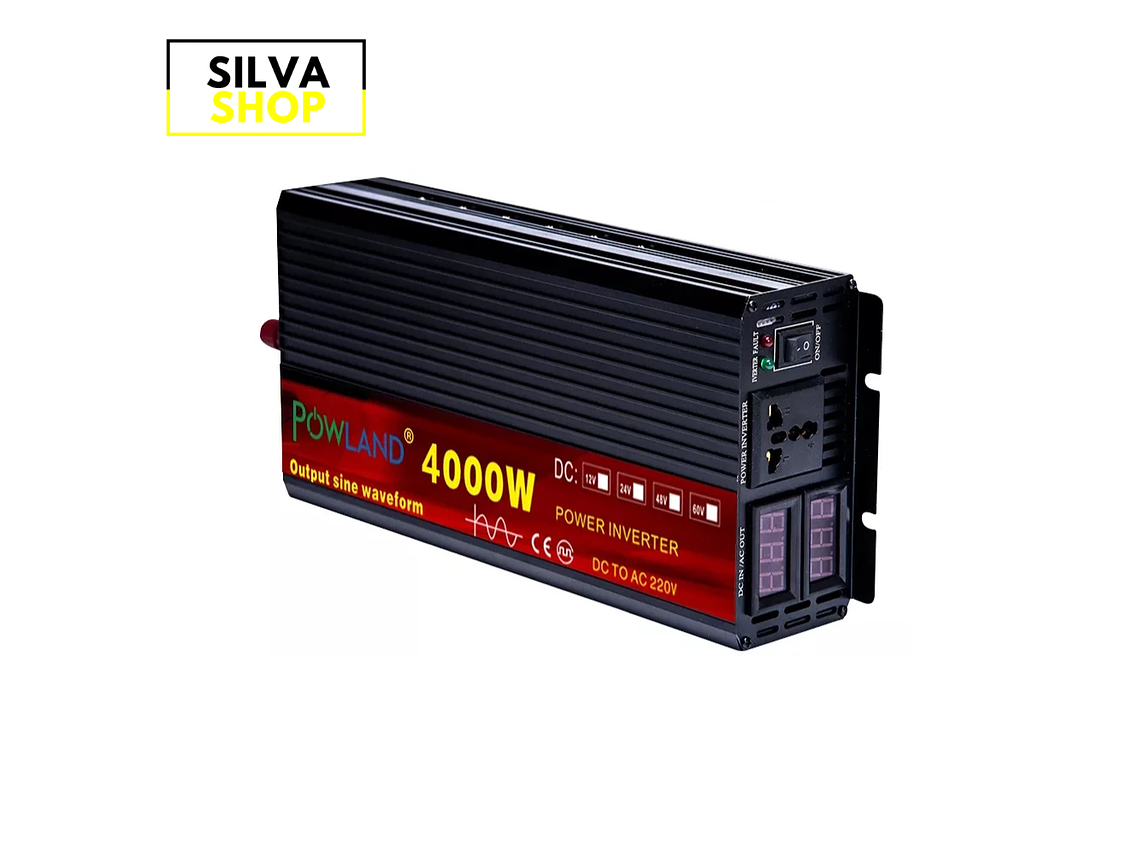 Inversor Onda Pura 4000w 12v/24v 1