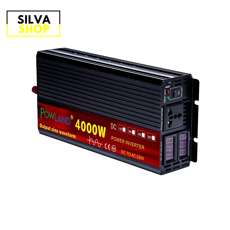 Inversor de Onda Pura 4000w 12v/24v 1