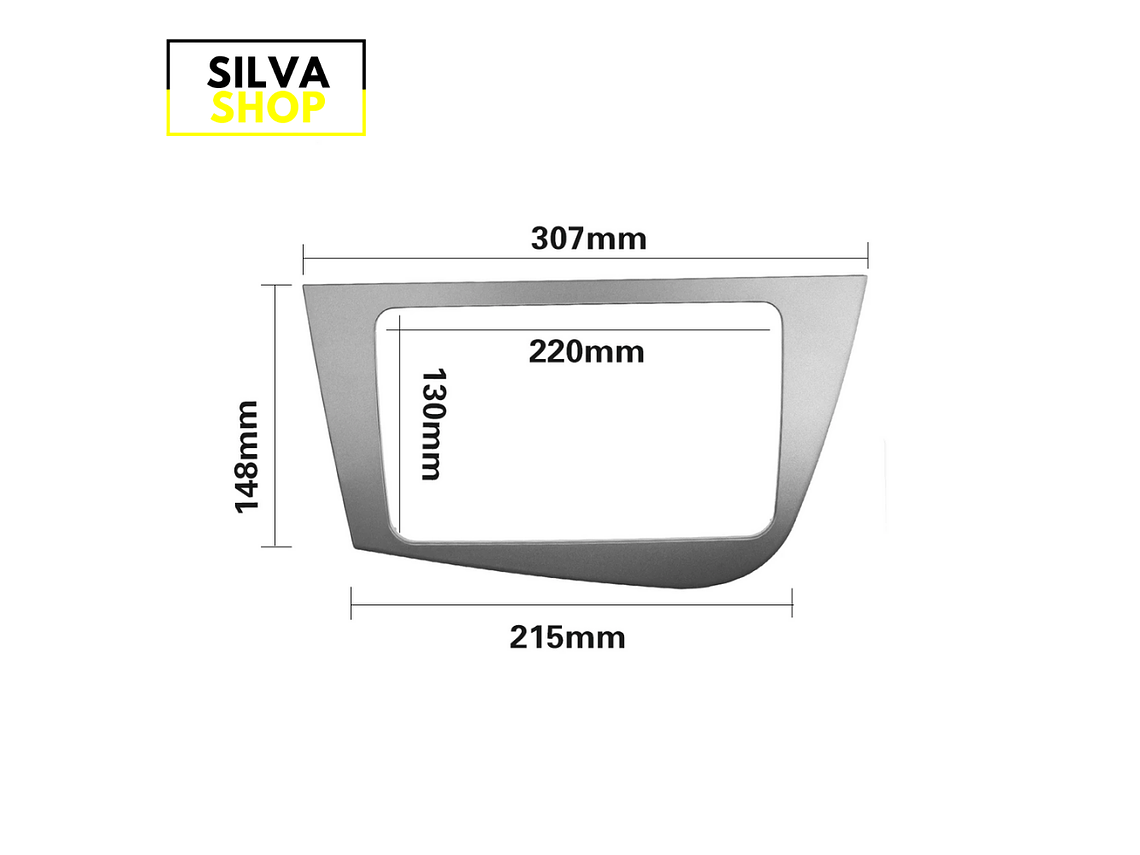 Moldura Seat Leon 2005-2011 2