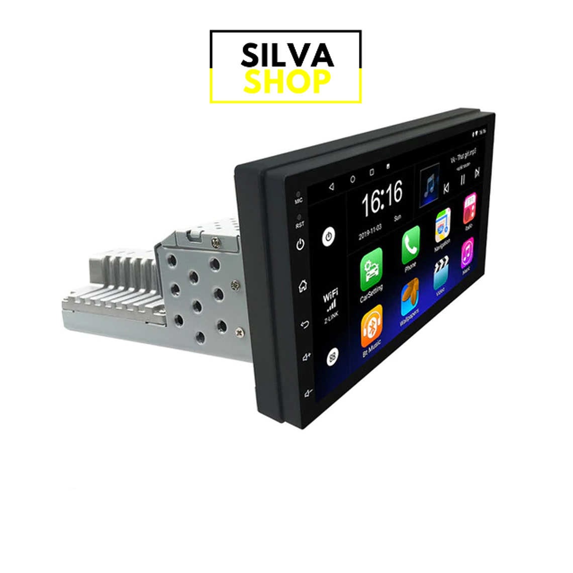 Radio 1DIN giratoria Android de 7