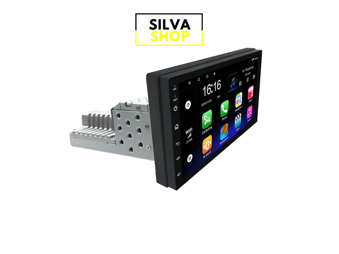 Radio 1DIN giratoria Android de 7