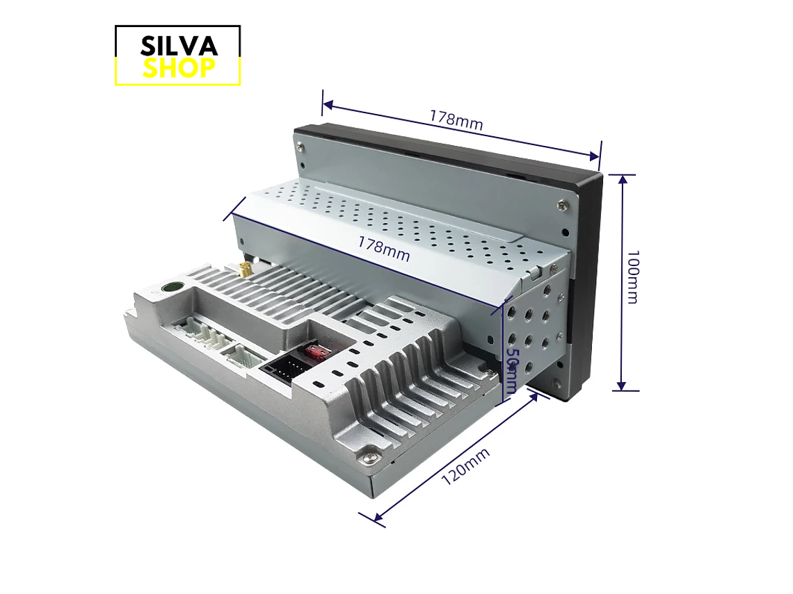 Radio 1DIN giratoria Android de 7