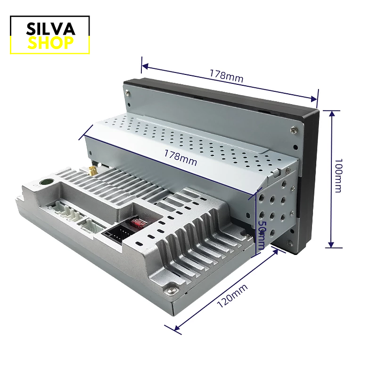 Radio 1DIN giratoria Android de 7