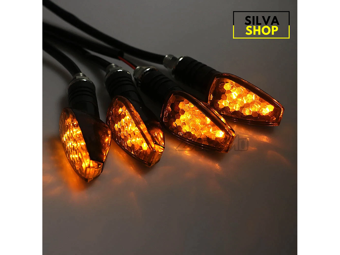Small LED Turn Signals for Motorcycle 2