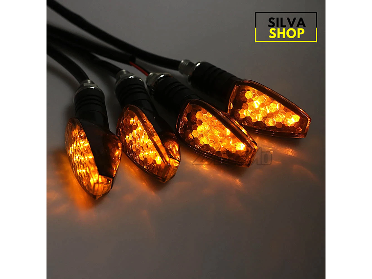 Small LED Turn Signals for Motorcycle 2