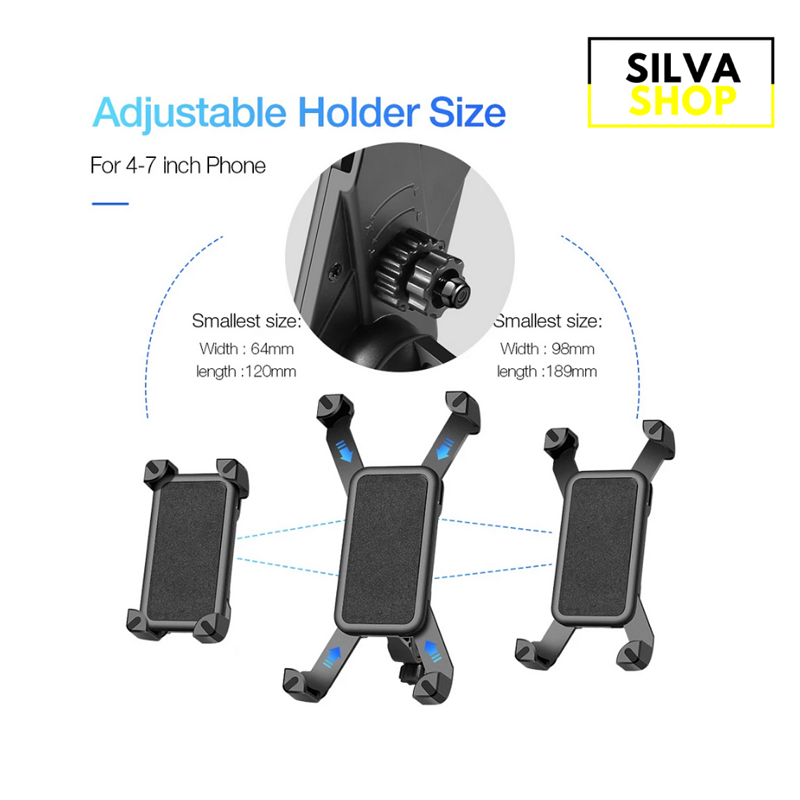 Suporte de Telemóvel para Mota 3