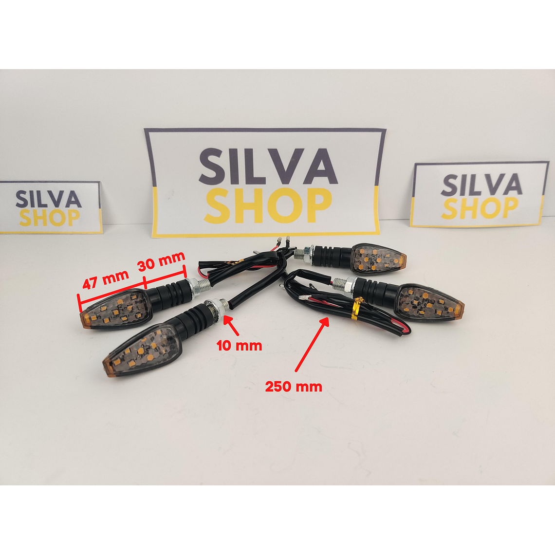 Small LED Turn Signals for Motorcycle 4