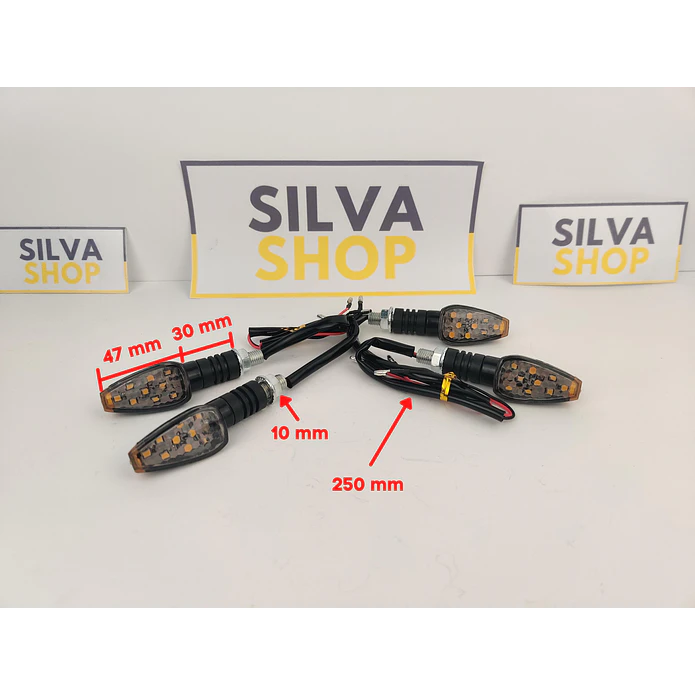 Small LED Turn Signals for Motorcycle 4