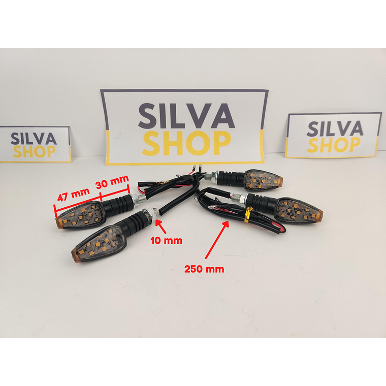 Small LED Turn Signals for Motorcycle 4