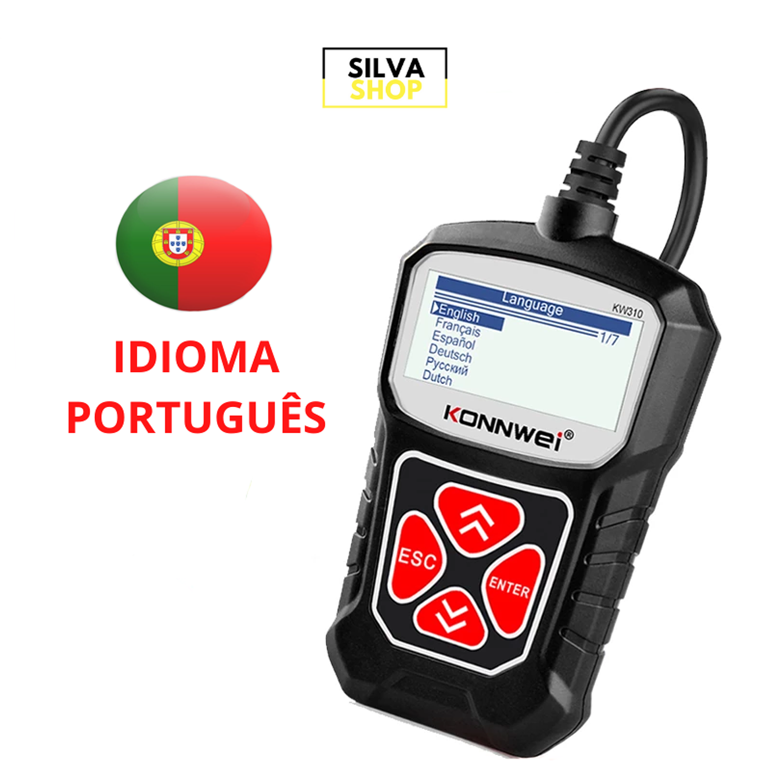  Máquina de Diagnóstico Automóvel OBD2 2