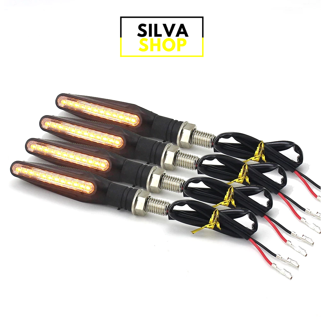 Piscas LED para Mota - 4 Unidades 1