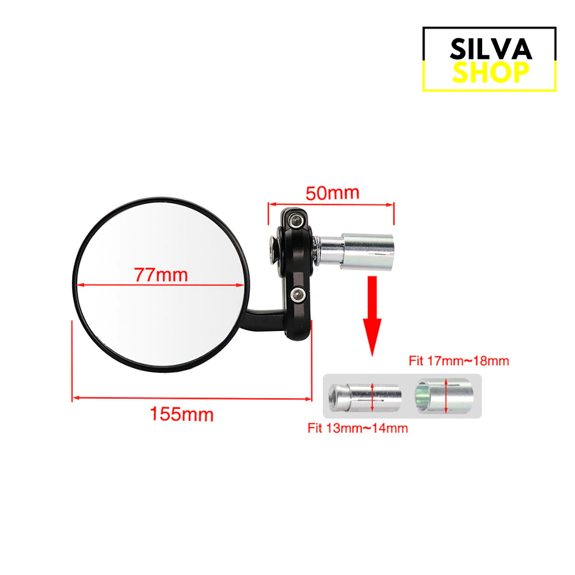 Espejos con mango redondo 4