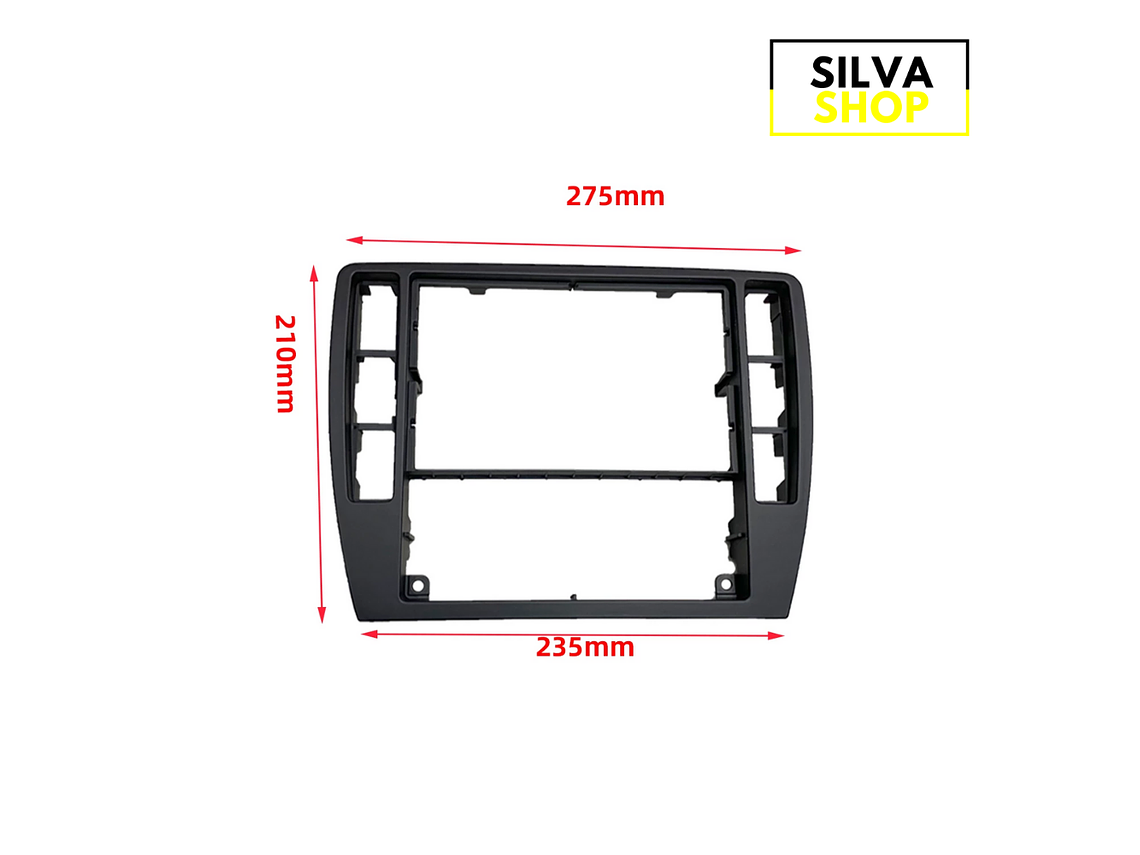 Moldura Passat B5 Rádio 2DIN 2