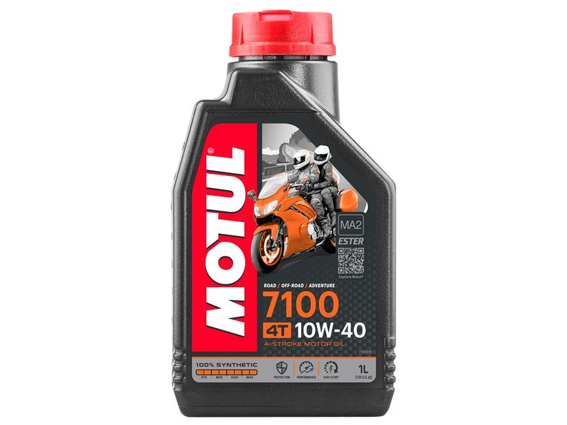 Motul 7100 10W40 4T 1L Oil 1