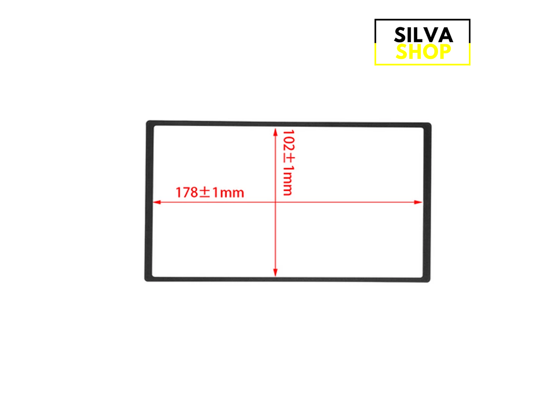 Marco de radio 2DIN 7 pulgadas 5