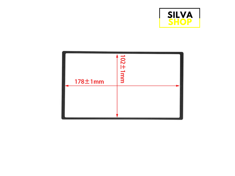 Marco de radio 2DIN 7 pulgadas 5