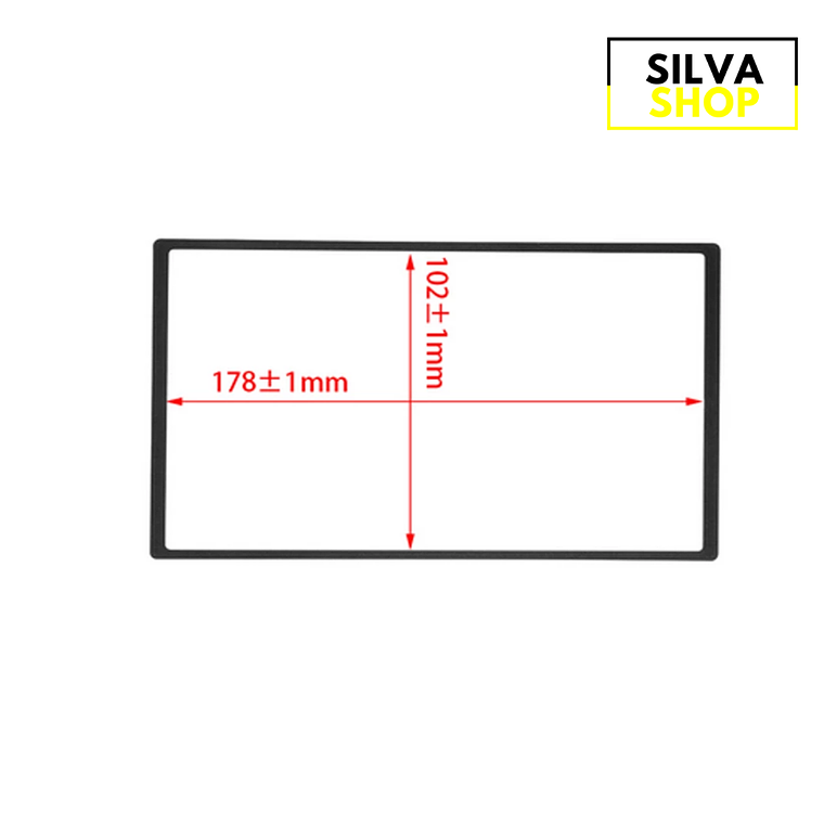 Marco de radio 2DIN 7 pulgadas 5