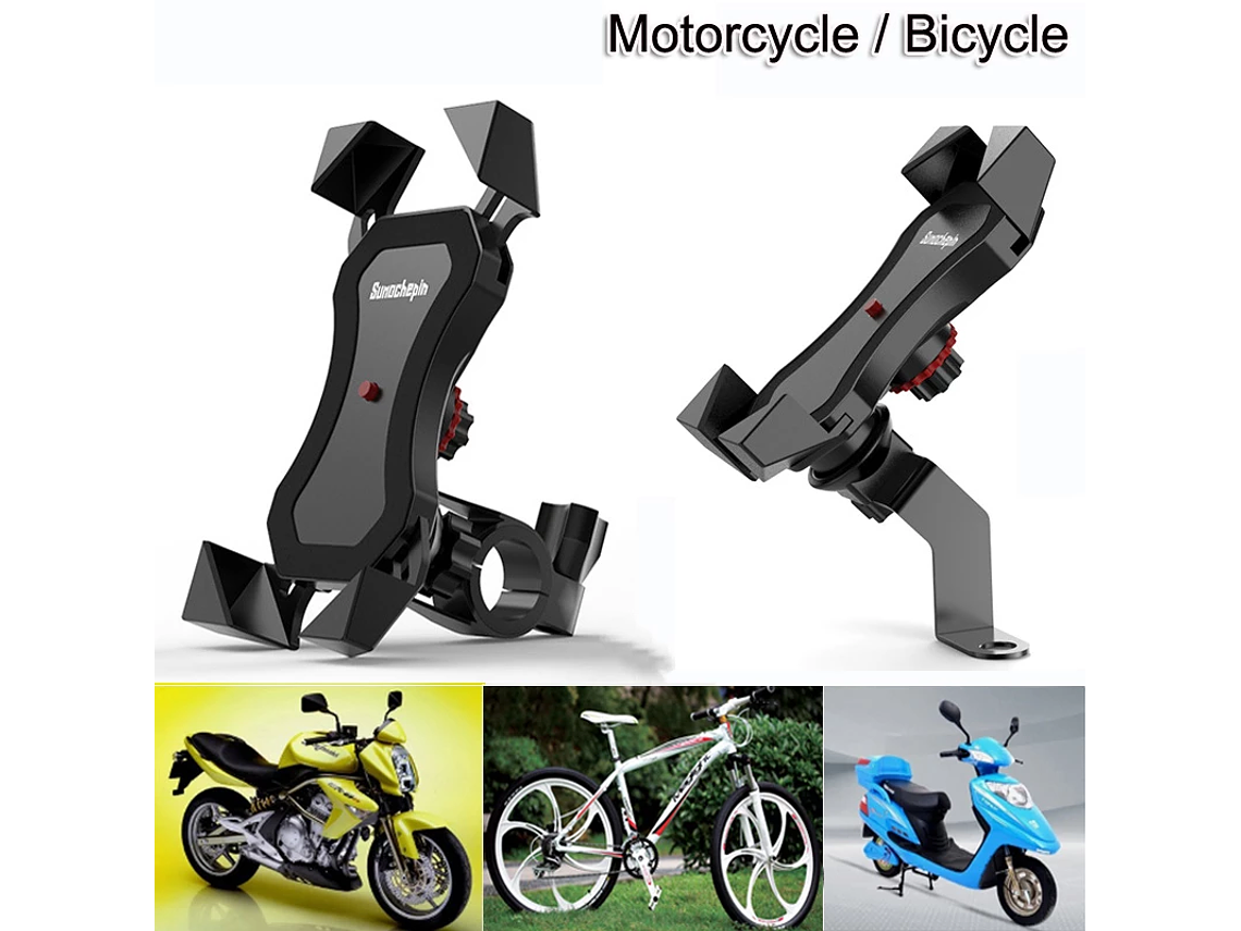 Cell Phone Holder for Motorcycle/Bicycle 2