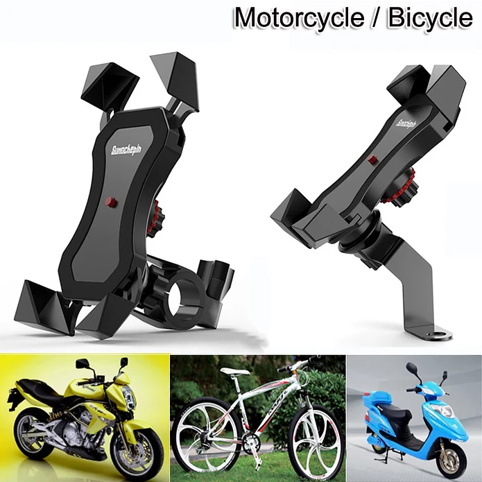Cell Phone Holder for Motorcycle/Bicycle 2