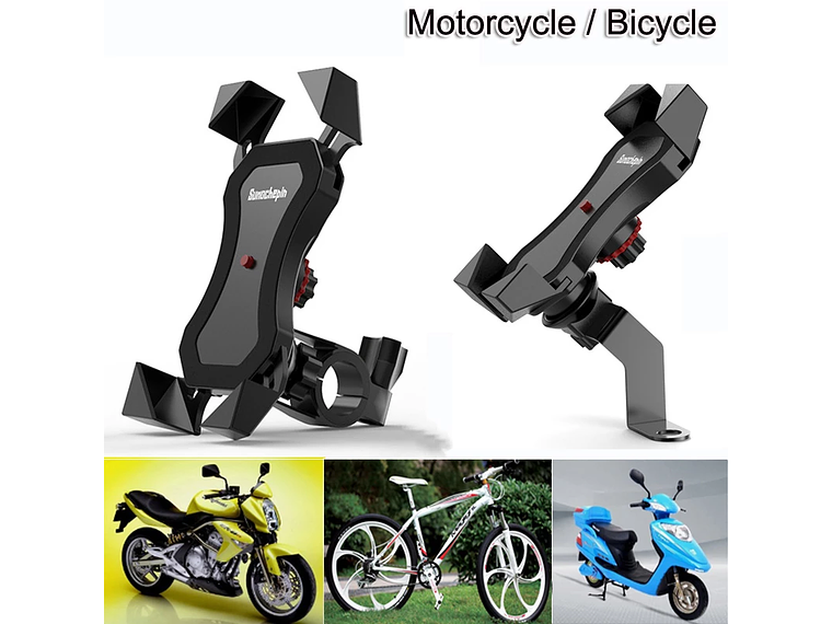 Cell Phone Holder for Motorcycle/Bicycle 2