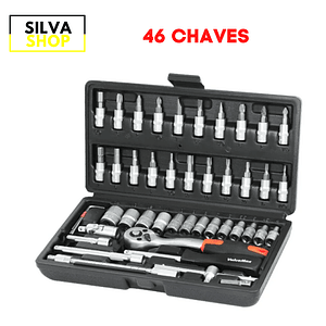 Ratchet Tool Case 46 Pieces