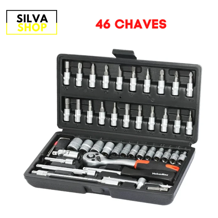 Ratchet Tool Case 46 Pieces 1