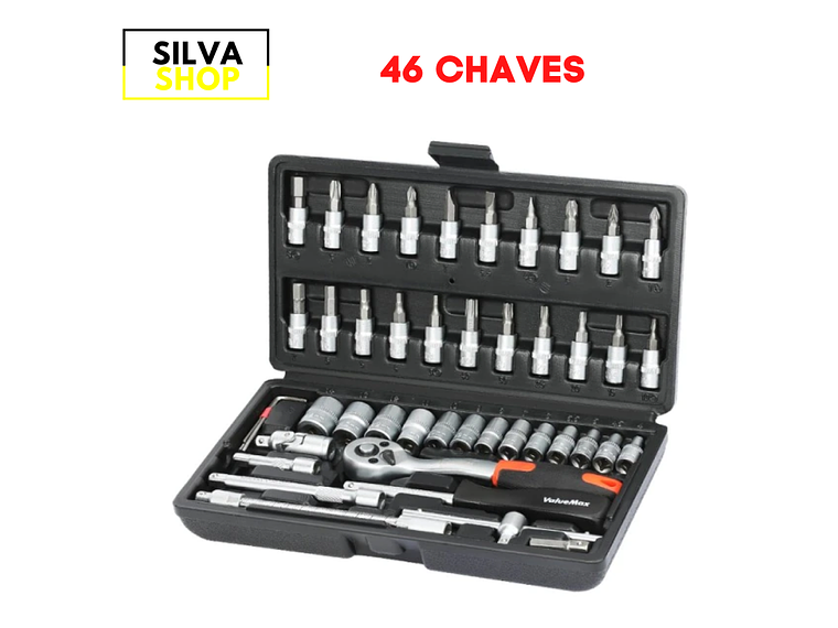 Ratchet Tool Case 46 Pieces 1