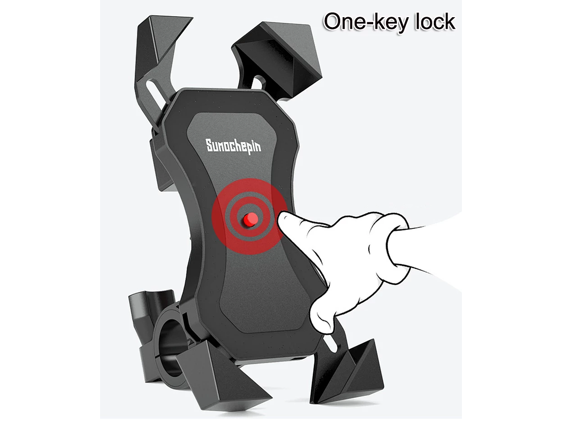 Cell Phone Holder for Motorcycle/Bicycle 3