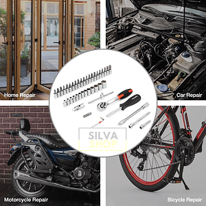 Ratchet Tool Case 46 Pieces