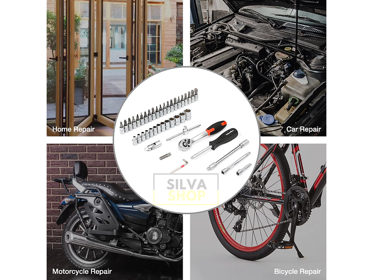 Ratchet Tool Case 46 Pieces 2