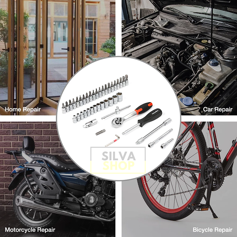 Ratchet Tool Case 46 Pieces 2