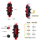 Rechargeable Bike Light - Front and STOP - thumbnail 3