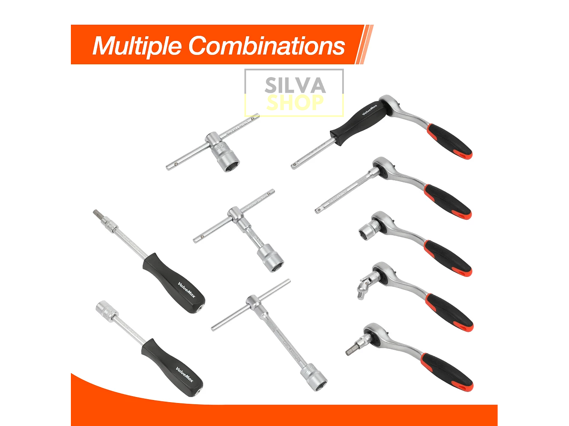 Ratchet Tool Case 46 Pieces 4