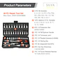 Ratchet Tool Case 46 Pieces - thumbnail 5