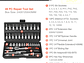 Ratchet Tool Case 46 Pieces - thumbnail 5