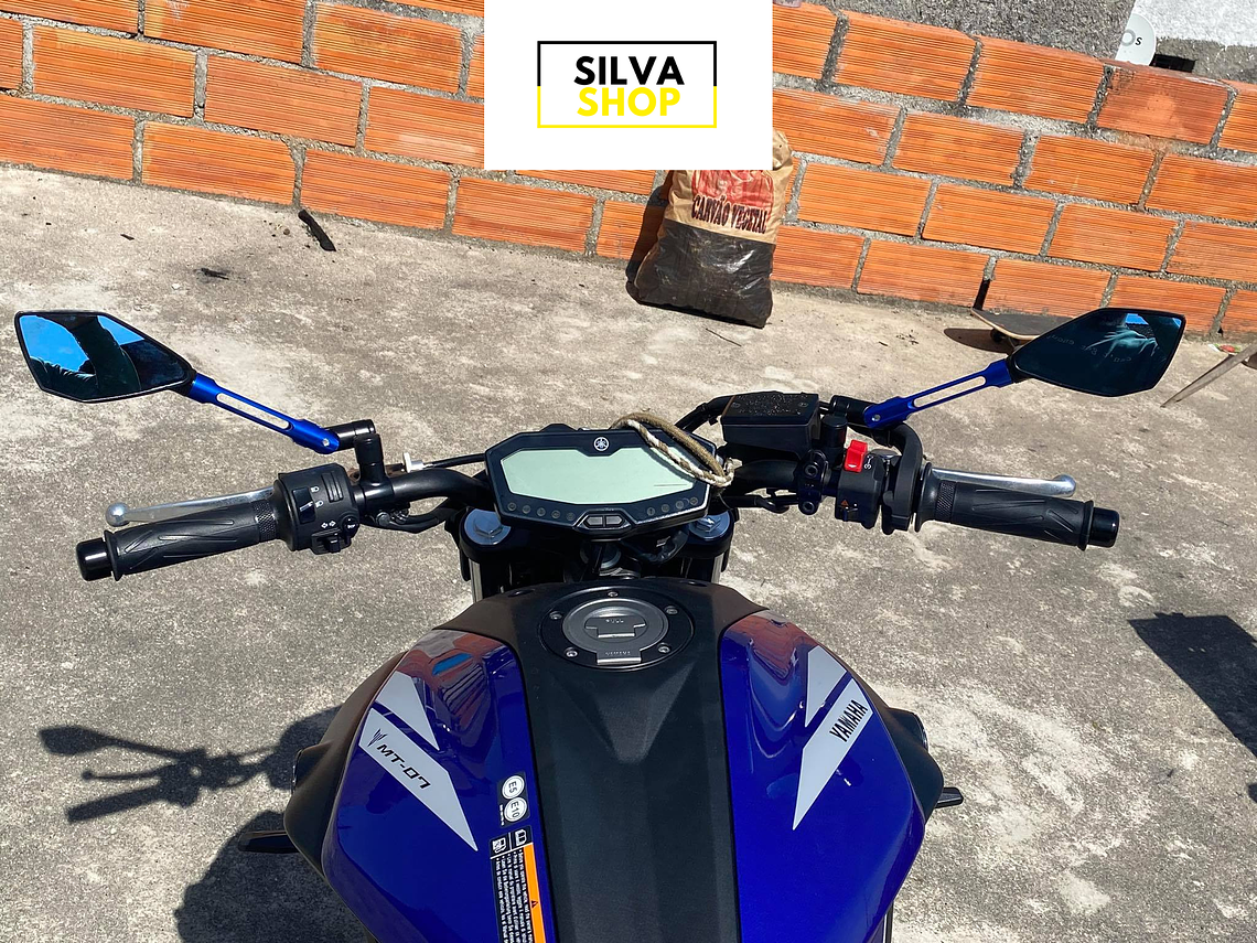 Espelhos Tipo Rizoma para Mota 7