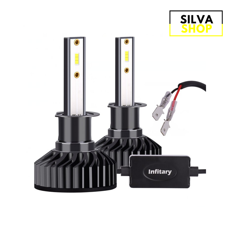 Lâmpadas LED H1 Canbus 1