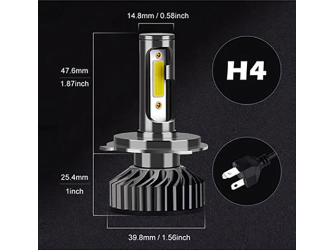 Bombillas LED H4 Canbus 3