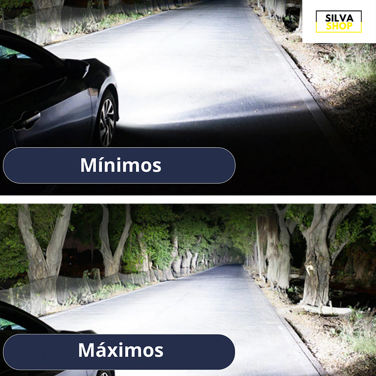 Lâmpadas LED H1 Canbus 2