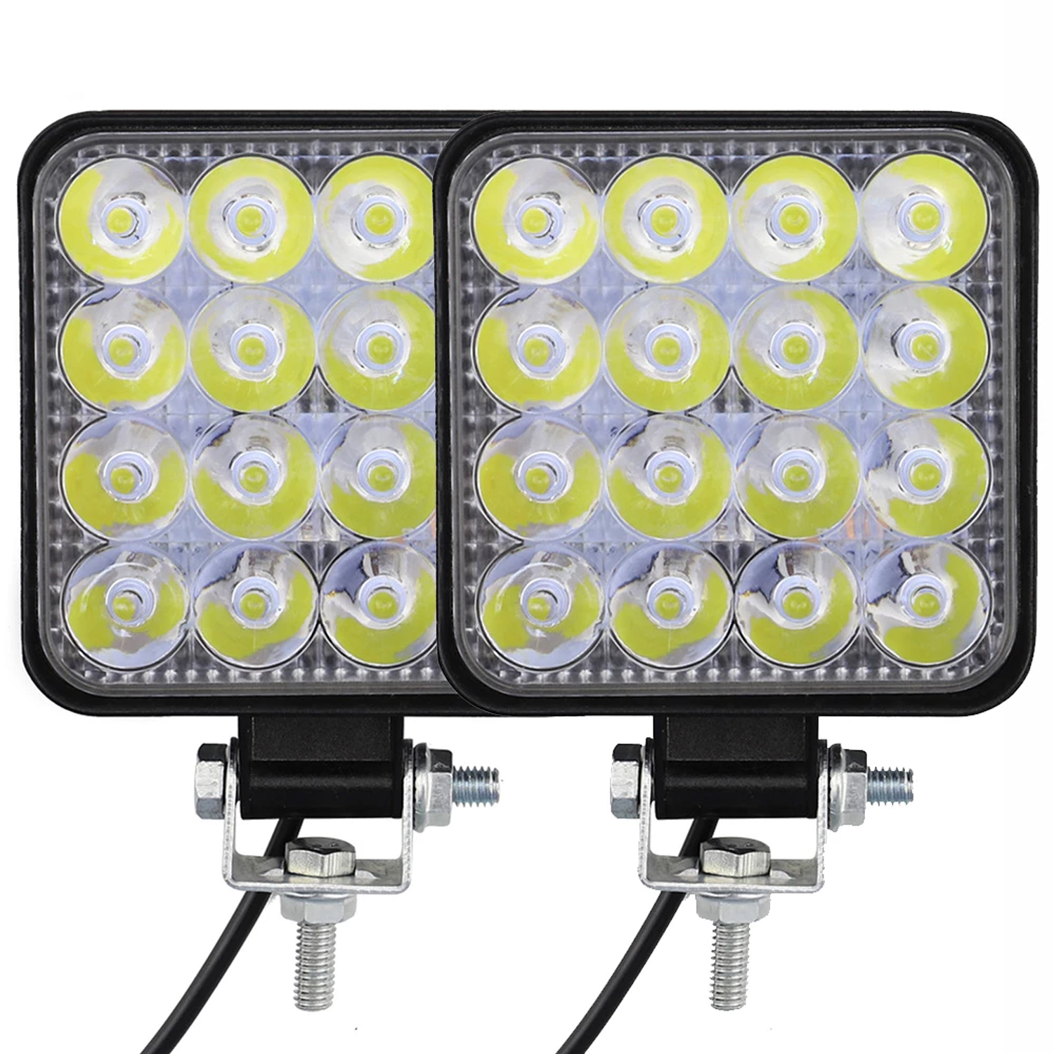 48W LED Headlights - 2 Units 1